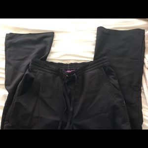 Healing Hands Purple Label Black Scrubs